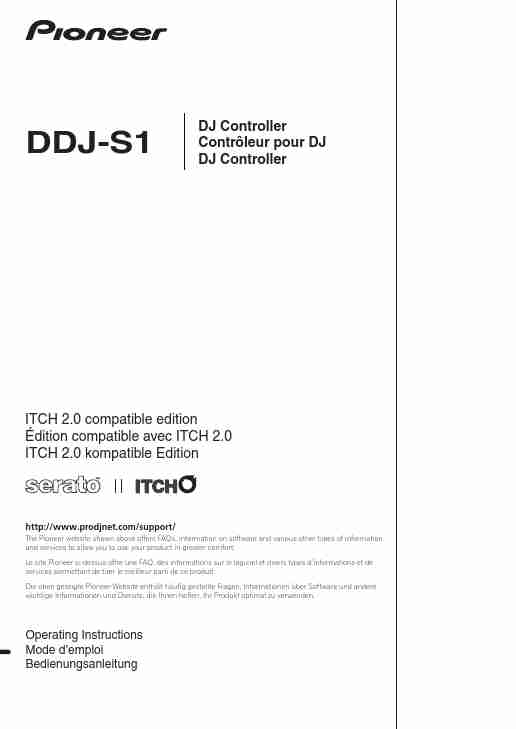 Pioneer Video Game Controller DDJ-S1-page_pdf